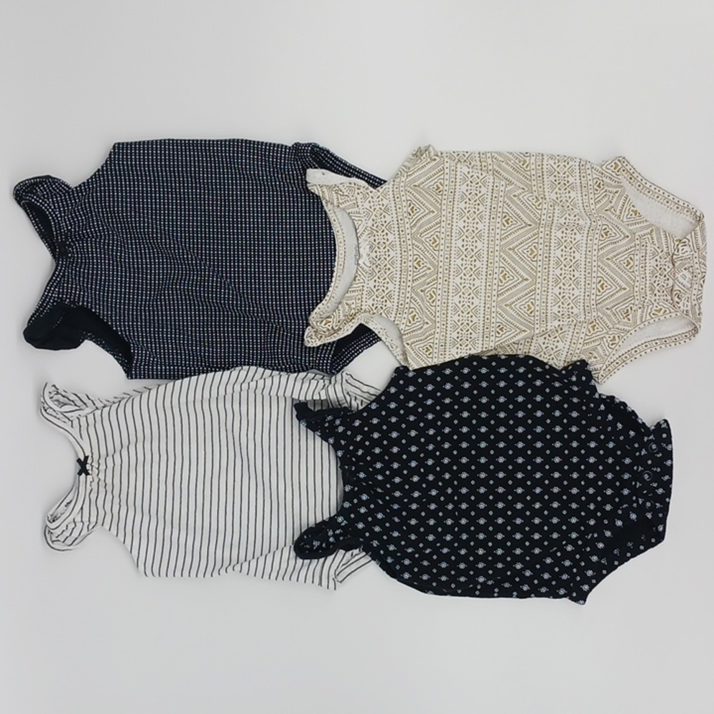 Carter's Set of 4 Tank Top Bodysuits (6 Month)